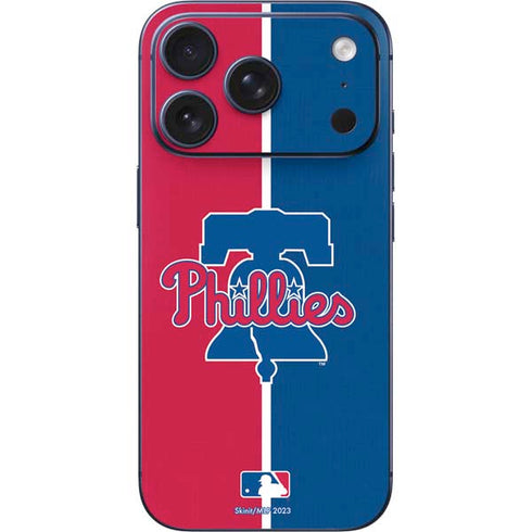 MLB Philadelphia Phillies Split iPhone 17 Pro Skin